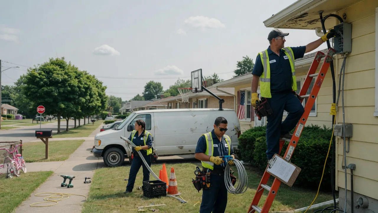 Licensed Electrician in Lafferty, OH near me